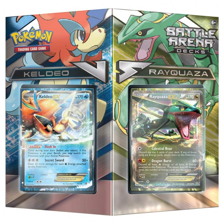 Pokémon Battle Arena Rayquaza vs Keldeo