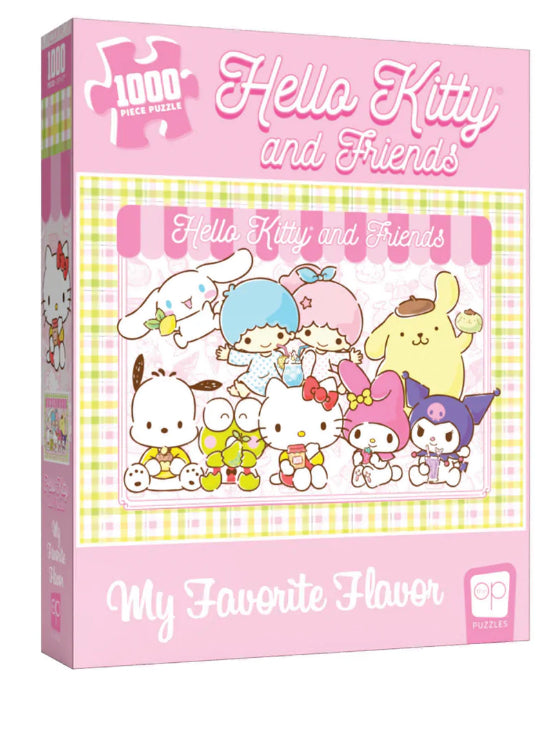 Hello Kitty and Friends My Favorite Flavor 1000-pc Puzzle