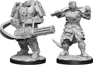 Starfinder Battles Deepcuts Miniatures Vesk Soldier