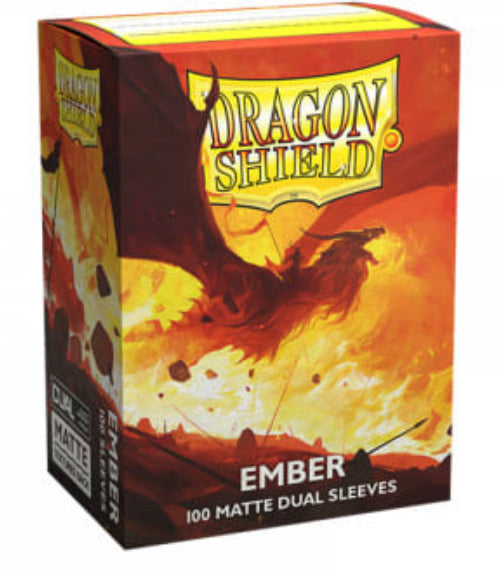 Dragon Shield Sleeves: Dual Matte: Ember (100)