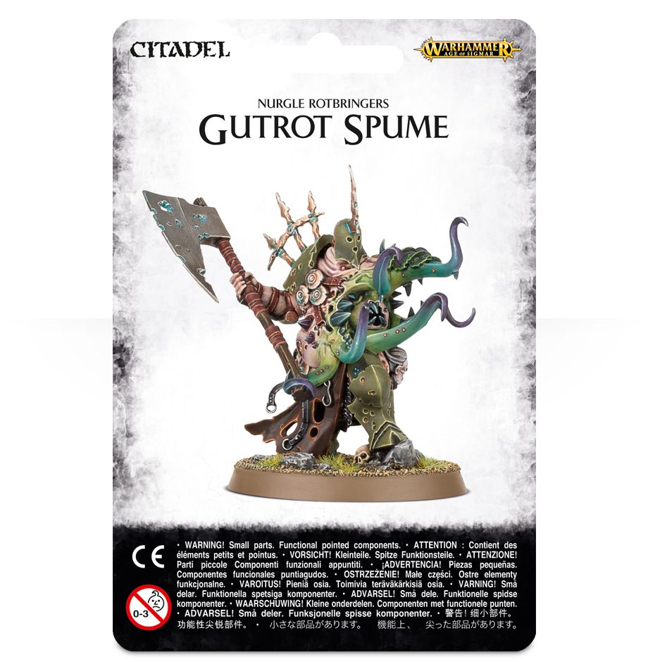 AOS - Maggotkin of Nurgle, Gutrot Spume