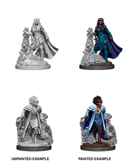 D&D Nolzur's Marvelous Miniatures: W12 - Tiefling female Sorcerer