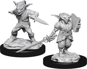 D&D Nolzur’s Marvelous Miniatures: W15 - Male Goblin Rogue & Female Goblin Bard