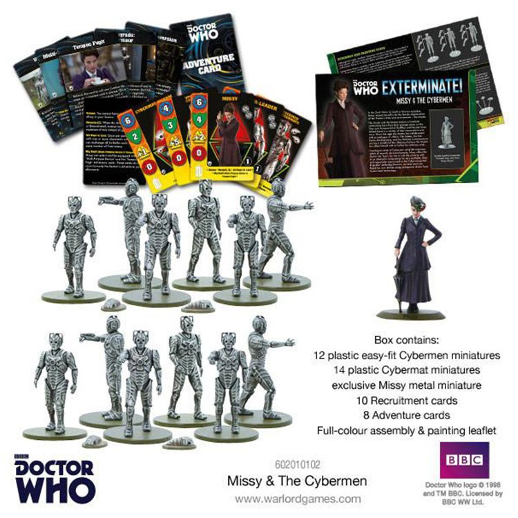 Into The Time Vortex - Doctor Who Missy & The Cybermen