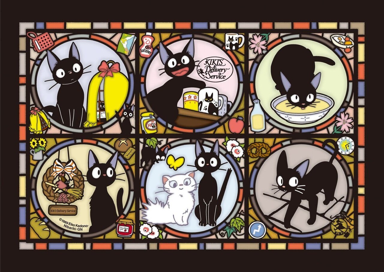 Kiki’s Delivery Service Art Crystal Jigsaw