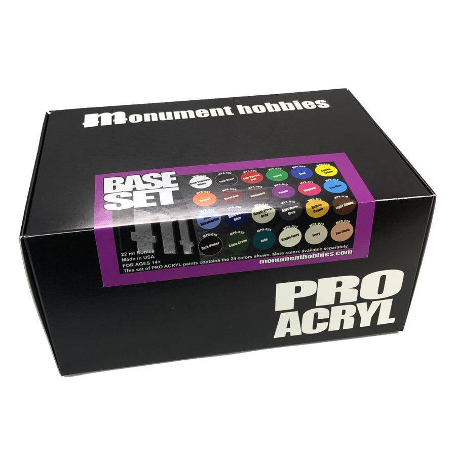 Monument Hobbies - Pro Acryl, Base Paint Set