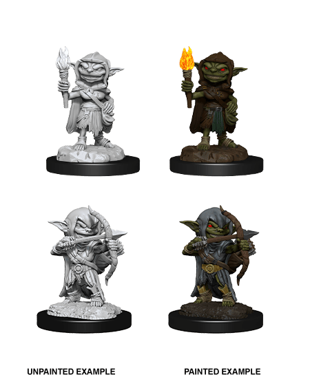 Deep Cuts Unpainted Miniatures: W13 - Goblin Rogue Male
