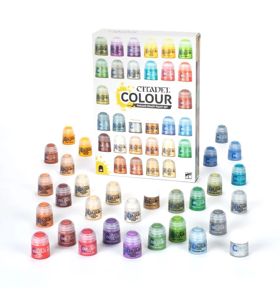 Citadel Colour - Parade Ready Paint Set