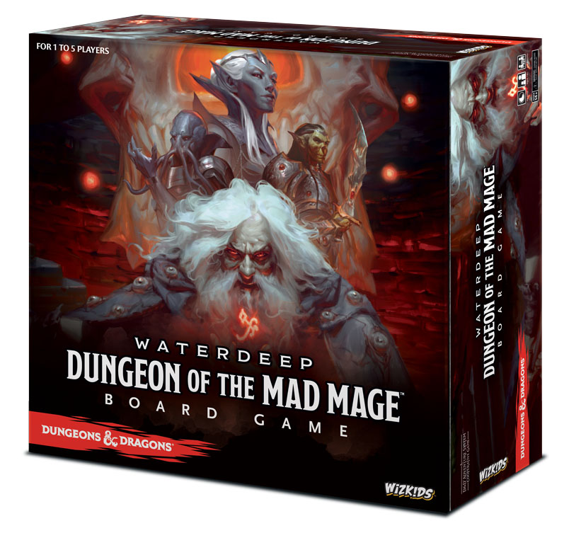 D&D Dungeon of the Mad Mage Adventure System Board Game
