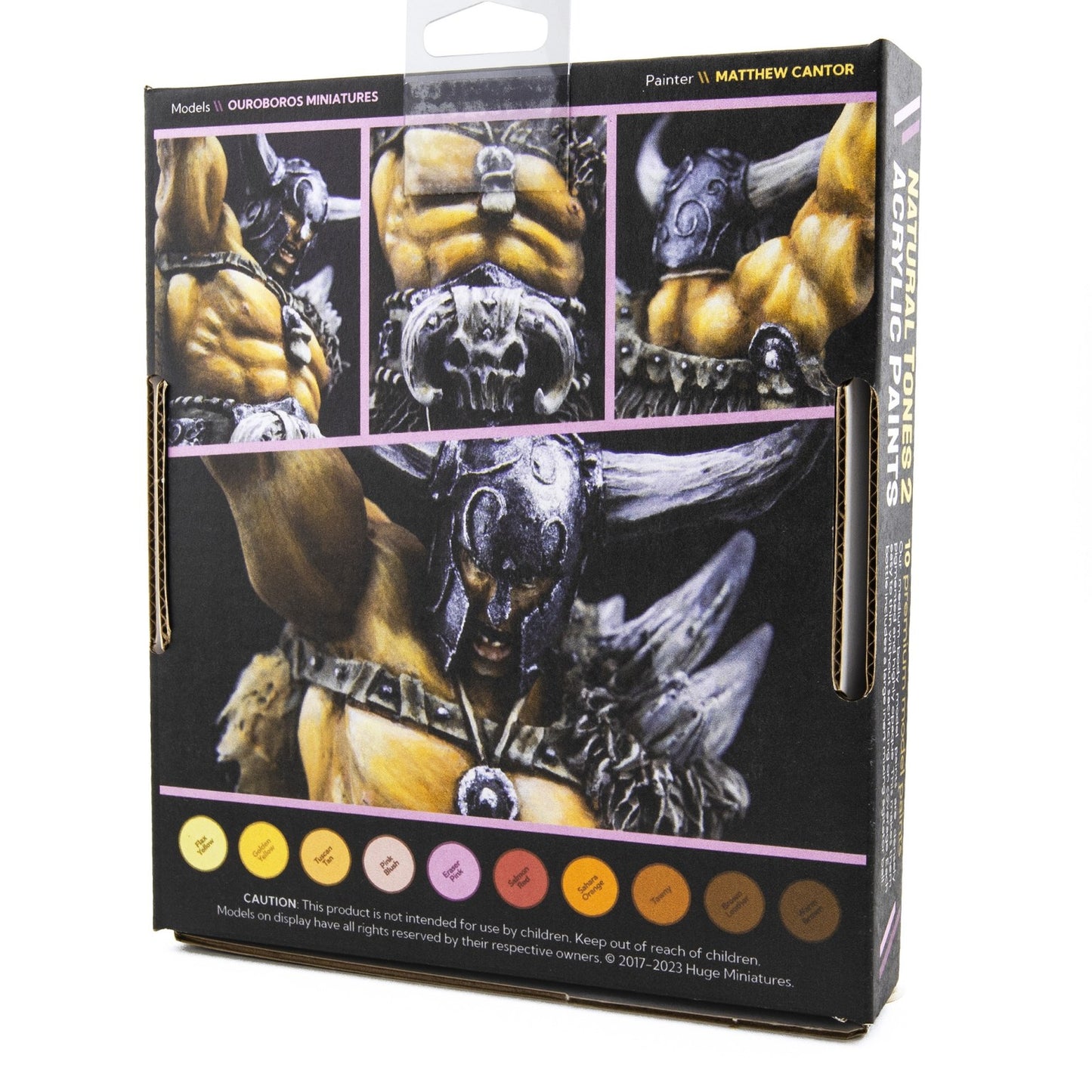 Huge Miniatures - Natural Tones 2 Acrylic Paint Set