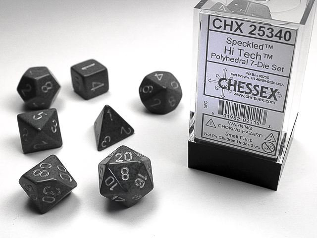 Chessex Speckled Hi Tech-7 Die Set