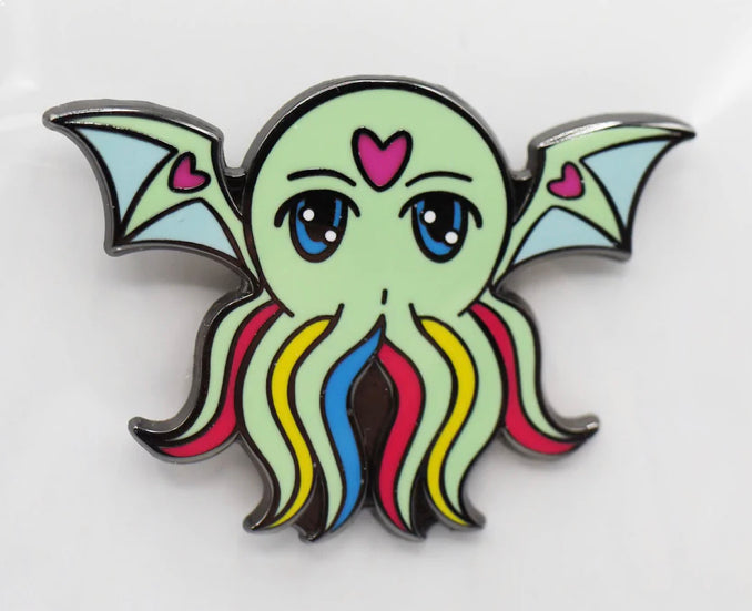 Foam Brain - Pridethulu Pin - Pansexual