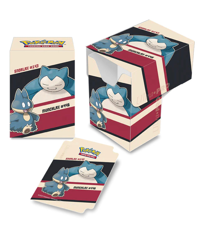 Pokémon - Snorlax and Munchlax Full-View Deck Box