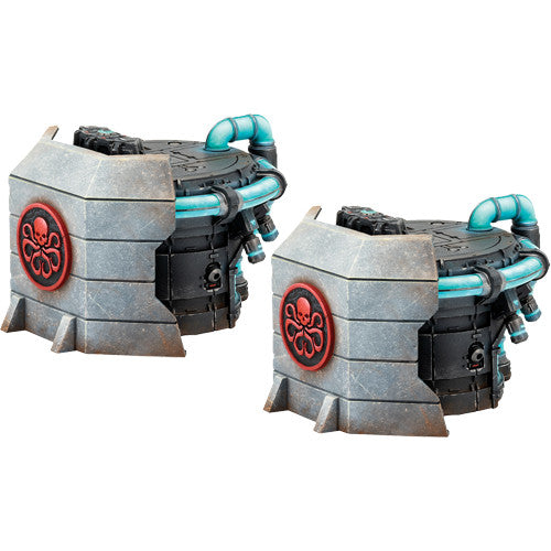 Marvel Crisis Protocol - Hydra Power Station, Terrain Pack