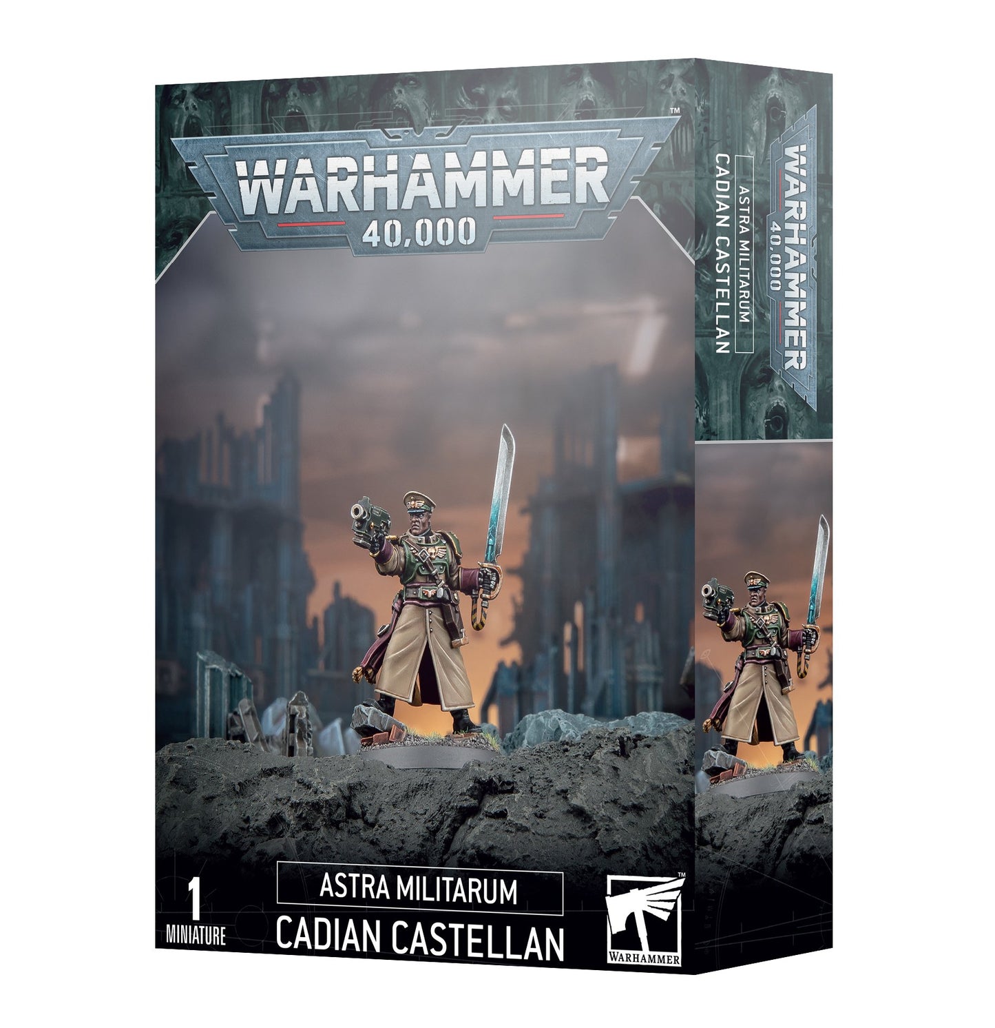 40K - Astra Militarum, Cadian Castellan