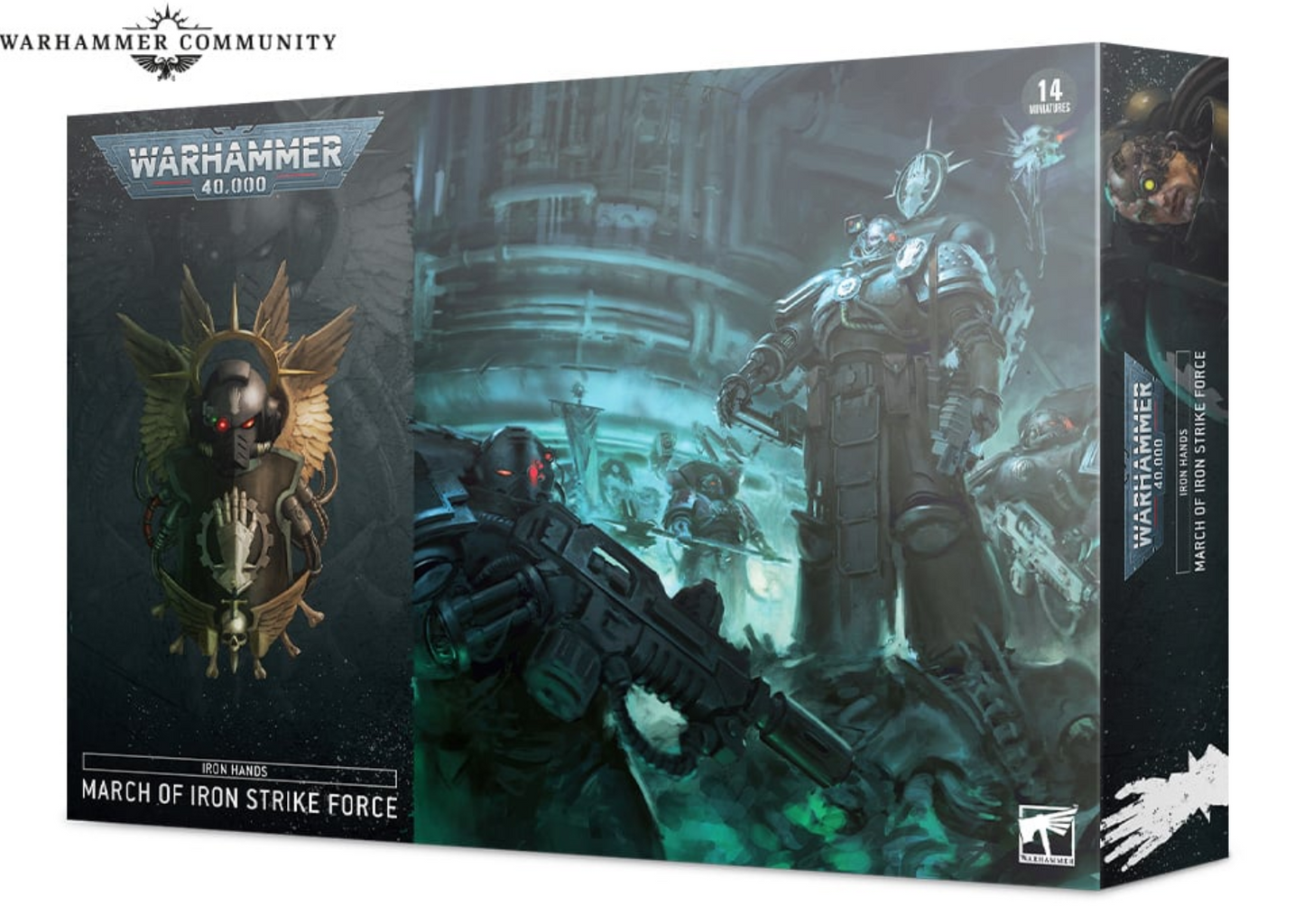 40K - Iron Hands, March of Iron Strike Force