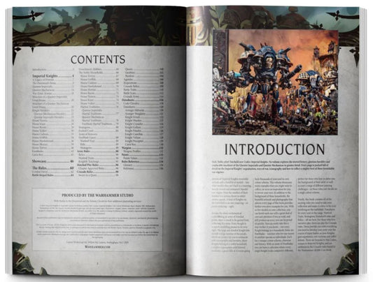40K - Imperial Knights Codex