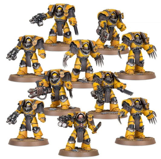 Horus Heresy - Legion Cataphractii Terminator Squad