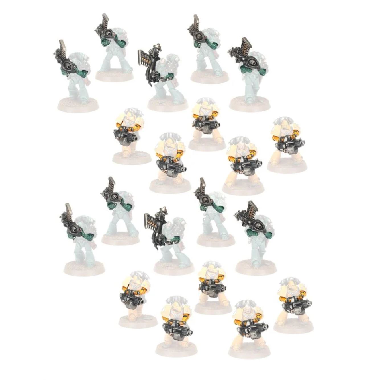 Horus Heresy - Heavy Weapons Upgrade Set – Missile Launchers and Heavy Bolters