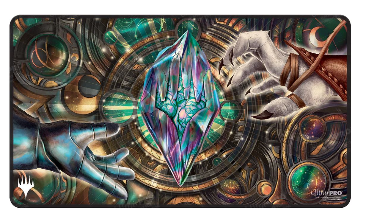 MTG - Playmat Dominaria Stylized Planeswalker Symbol Stitched