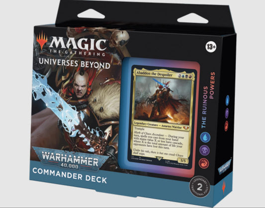 MTG - Commander Decks, Warhammer 40K