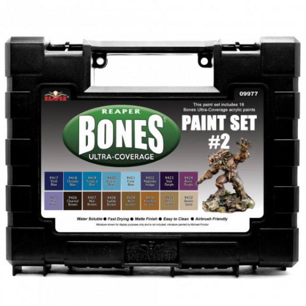 Reaper Master Series - Bones Ultra-Coverage Paint Set #2