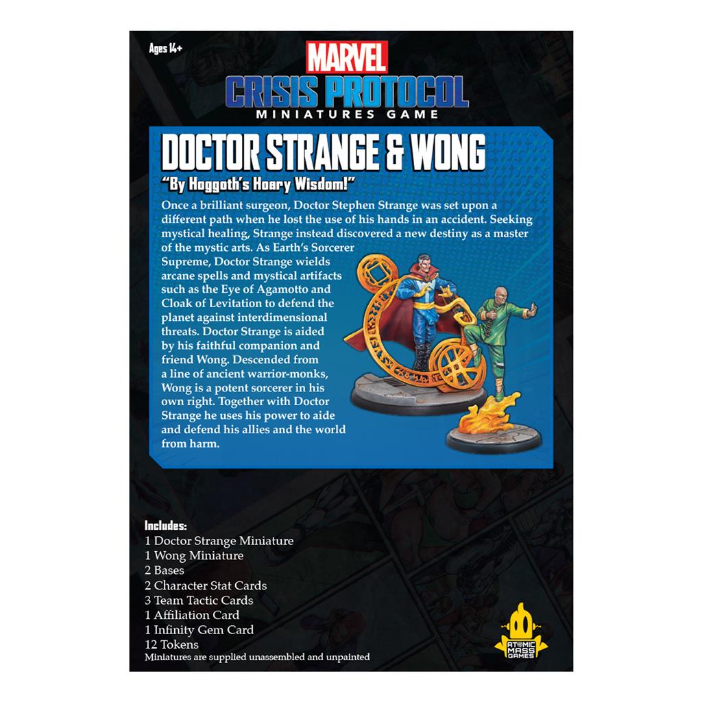 Marvel Crisis Protocol - Doctor Strange & Wong