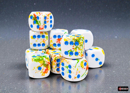 Chessex - Brush 16mm d6 Block (12 Dice)