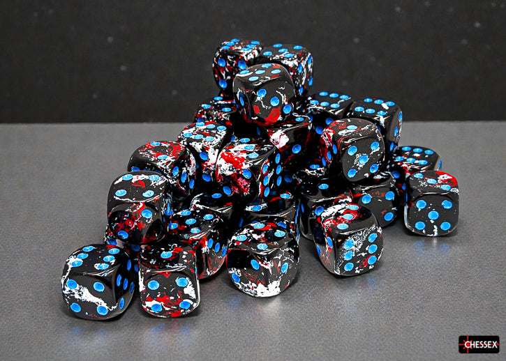 Chessex - Brush 12mm d6 Block (36 Dice)