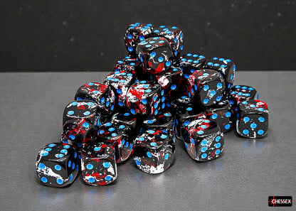 Chessex - Brush 12mm d6 Block (36 Dice)