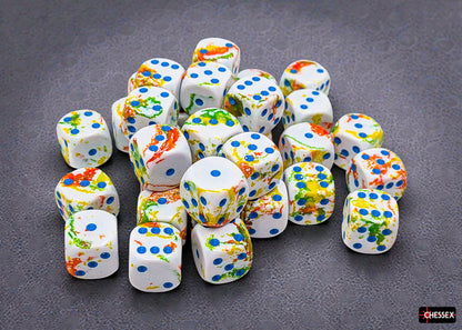 Chessex - Brush 12mm d6 Block (36 Dice)