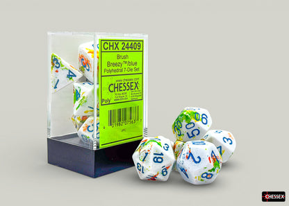 Chessex - Brush Polyhedral 7-Die Set