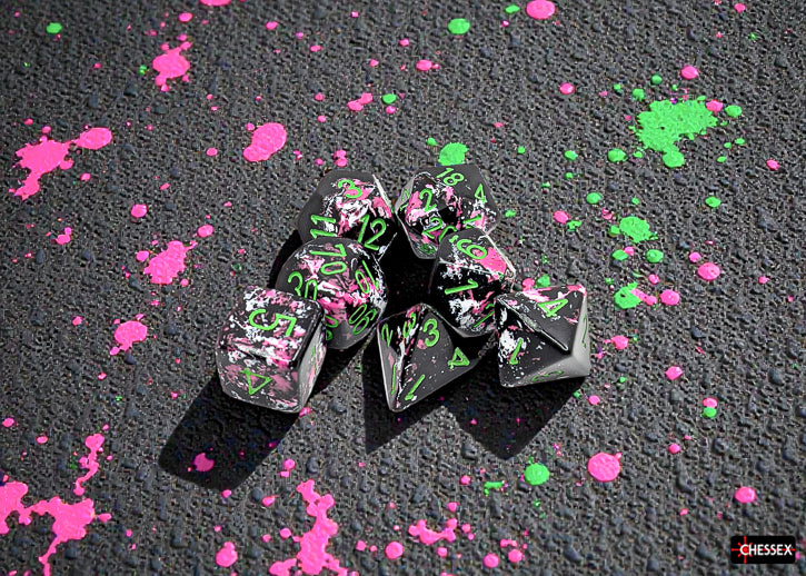 Chessex - Brush Polyhedral 7-Die Set