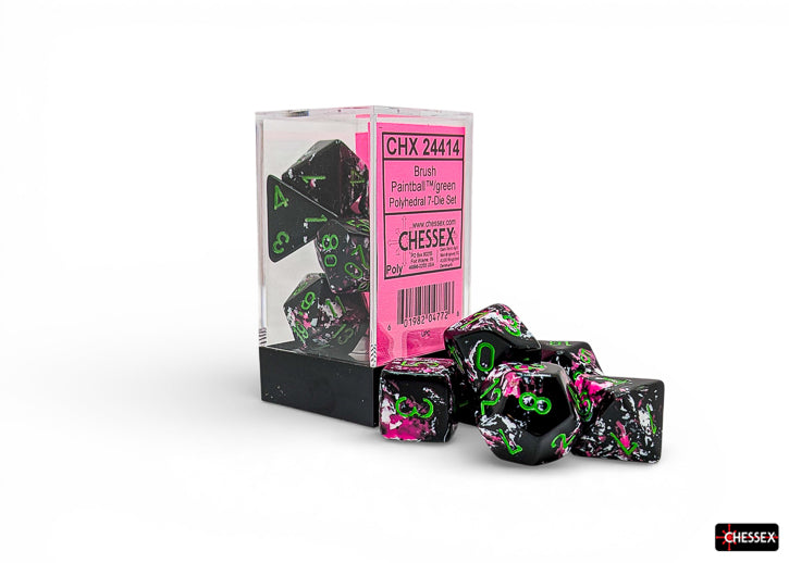 Chessex - Brush Polyhedral 7-Die Set