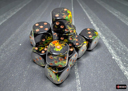 Chessex - Brush 16mm d6 Block (12 Dice)