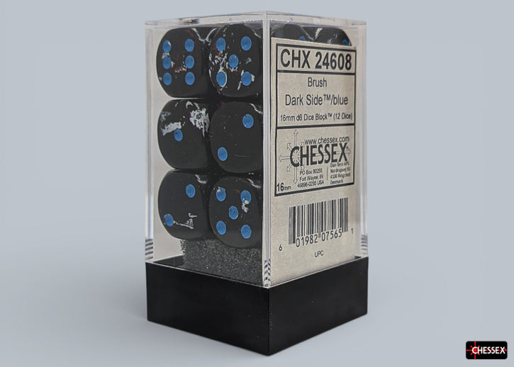 Chessex - Brush 16mm d6 Block (12 Dice)