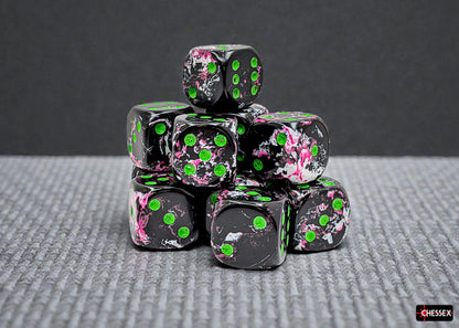 Chessex - Brush 16mm d6 Block (12 Dice)
