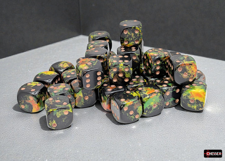 Chessex - Brush 12mm d6 Block (36 Dice)