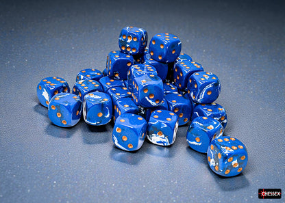 Chessex - Brush 12mm d6 Block (36 Dice)