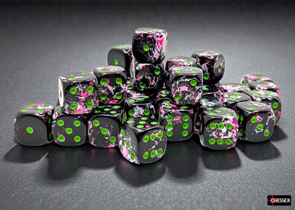 Chessex - Brush 12mm d6 Block (36 Dice)