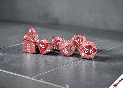 Chessex - Speckled Lava Stone Polyhedral 7-Dice Set