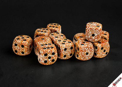 Chessex - Speckled Rust 16mm d6 Dice Block (12 dice)