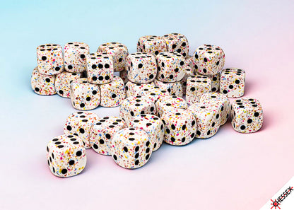 Chessex - Speckled Birthday 12mm d6 Dice Block (36 dice)
