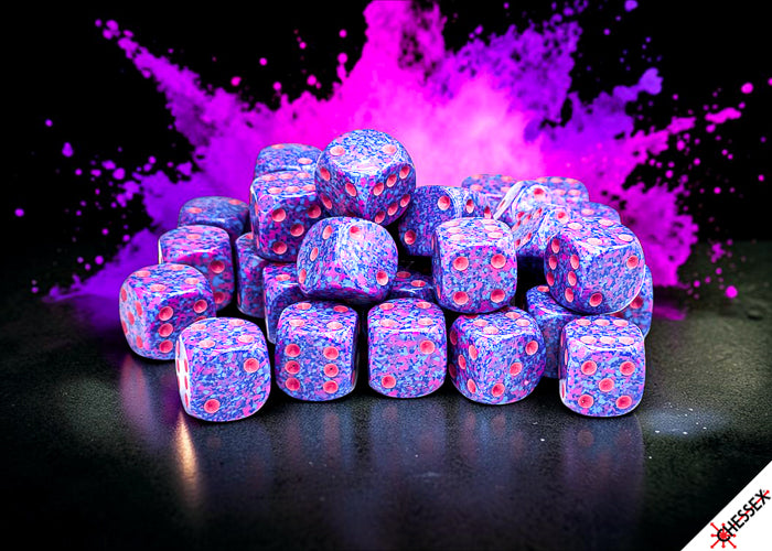 Chessex - Speckled Purple Passion 12mm d6 Dice Block (36 dice)