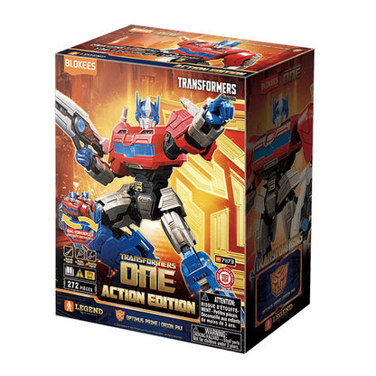 Transformers Blokees: 8-inch Action Light up Model Kit Optimus Prime