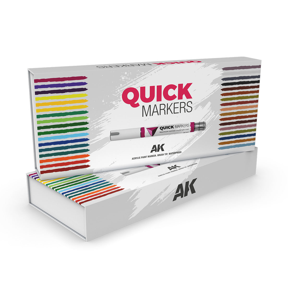 AK Interactive Special Box AK Quick Markers - Full Range 34 Markers