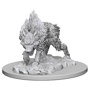 Deep Cuts Unpainted Miniatures: W04 - Dire Wolf