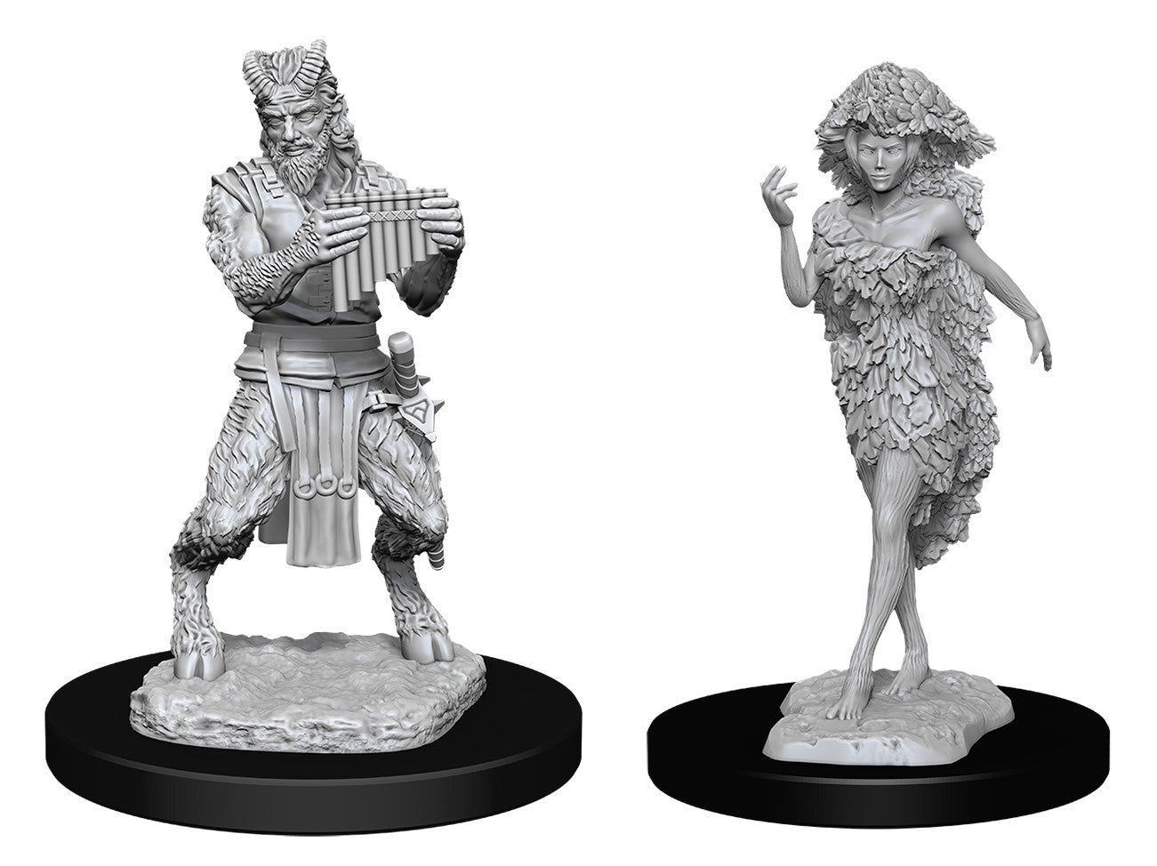 D&D Nolzur’s Marvelous Miniatures: W11 - Satyr & Dryad