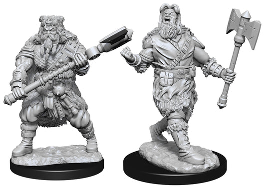 D&D Nolzur’s Marvelous Miniatures: W14 - Human Barbarian Male