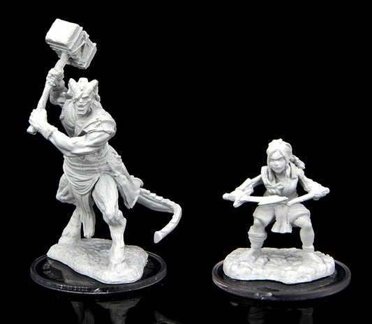 Critical Role Unpainted Miniatures: W02 - Clasp Cutthroat & Enforcer